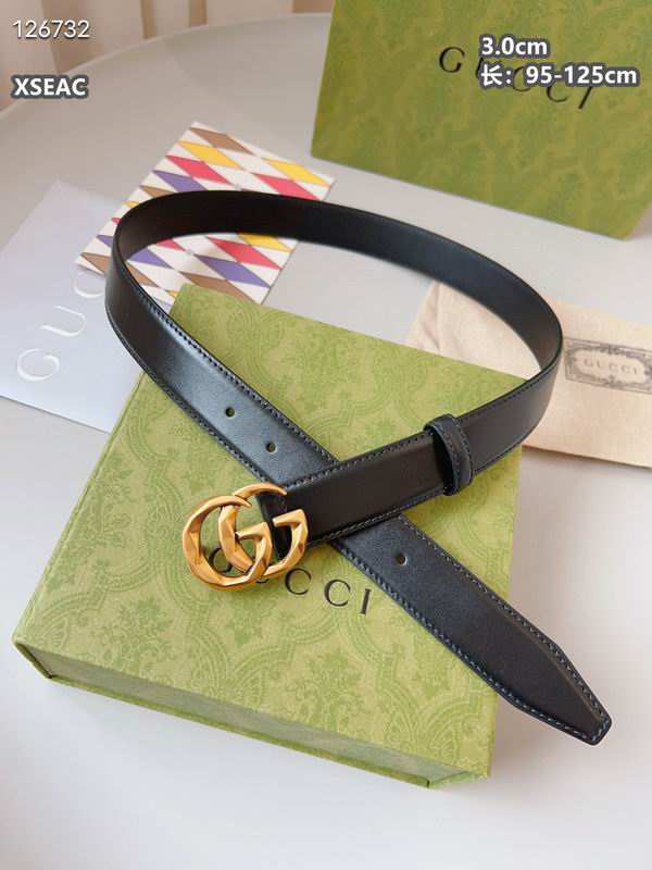 Gucci belt 30mmX95-125cm 8L28